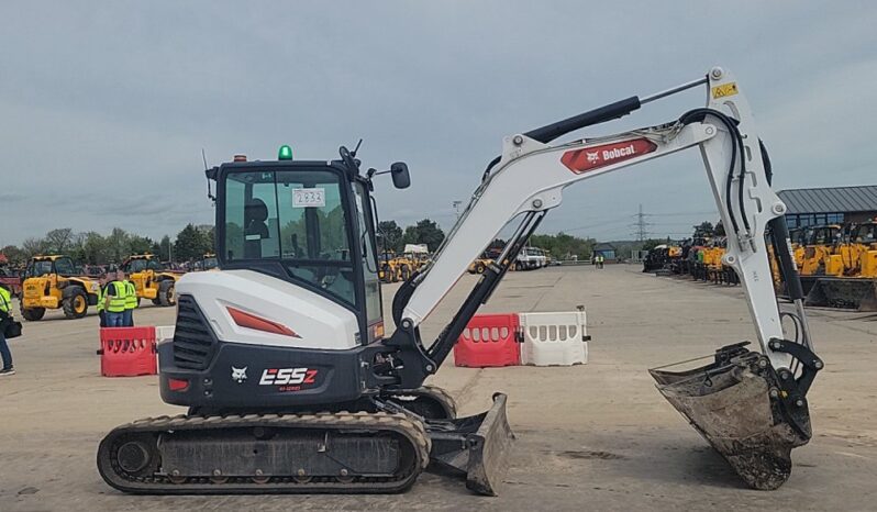2023 Bobcat E55z Mini Excavators For Auction: Leeds, UK – 30th April, 1st, 2nd & 3rd May 25 full