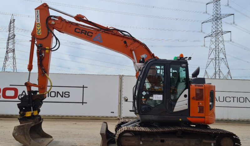 2021 Hitachi ZX135USBL-6 10 Ton+ Excavators For Auction: Leeds, UK – 30th April, 1st, 2nd & 3rd May 25 full