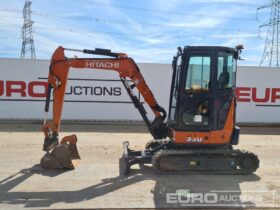 2023 Hitachi ZX33U-6-CX Mini Excavators For Auction: Leeds, UK – 30th April, 1st, 2nd & 3rd May 25 full