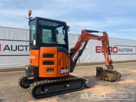 2024 Hitachi ZX26U-6 CLR Mini Excavators For Auction: Dromore, NI – 16th & 17th May 2025 For Auction on 2025-05-17 full