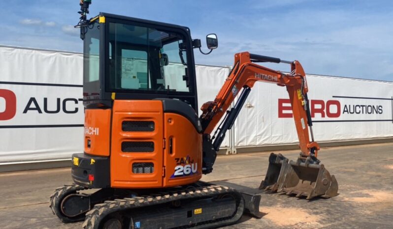2024 Hitachi ZX26U-6 CLR Mini Excavators For Auction: Dromore, NI – 16th & 17th May 2025 For Auction on 2025-05-17 full