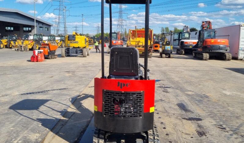 Unused 2024 JPC HT12 Micro Excavators For Auction: Leeds, UK – 30th April, 1st, 2nd & 3rd May 25 full