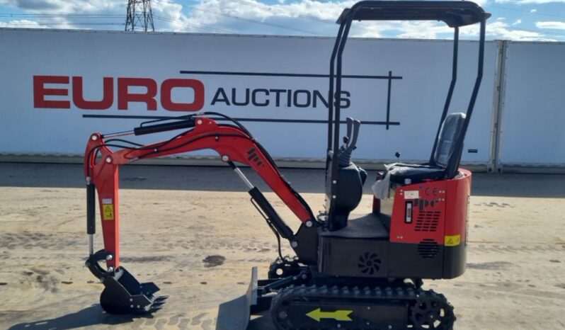 Unused 2024 JPC HT12 Micro Excavators For Auction: Leeds, UK – 30th April, 1st, 2nd & 3rd May 25 full