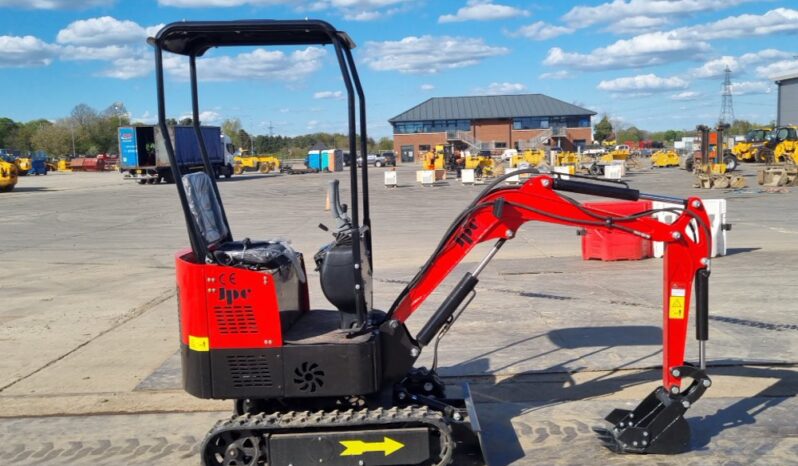 Unused 2024 JPC HT12 Micro Excavators For Auction: Leeds, UK – 30th April, 1st, 2nd & 3rd May 25 full