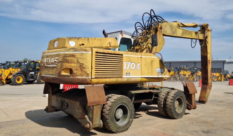 Atlas 1704 Wheeled Excavators For Auction: Leeds, UK – 30th April, 1st, 2nd & 3rd May 25 full