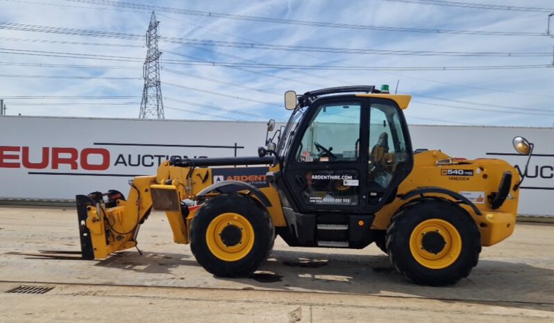 2018 JCB 540-140 Hi Viz Telehandlers For Auction: Leeds, UK – 30th April, 1st, 2nd & 3rd May 25 full