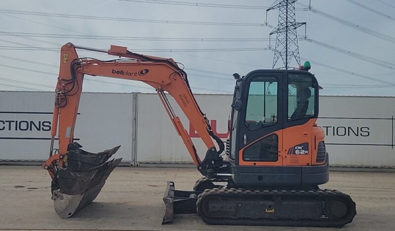 2021 Doosan DX62R-3 6 Ton+ Excavators For Auction: Leeds, UK – 30th April, 1st, 2nd & 3rd May 25 full
