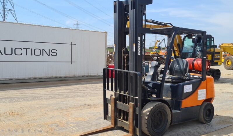 2014 Doosan G35C-5 Forklifts For Auction: Leeds, UK – 30th April, 1st, 2nd & 3rd May 25