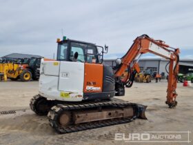 2020 Hitachi ZX85USB-6 6 Ton+ Excavators For Auction: Leeds, UK – 30th April, 1st, 2nd & 3rd May 25 full