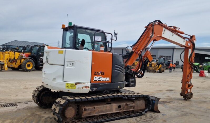 2020 Hitachi ZX85USB-6 6 Ton+ Excavators For Auction: Leeds, UK – 30th April, 1st, 2nd & 3rd May 25 full