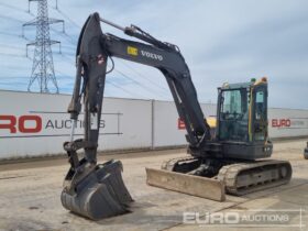 2021 Volvo ECR88D 6 Ton+ Excavators For Auction: Leeds, UK – 30th April, 1st, 2nd & 3rd May 25