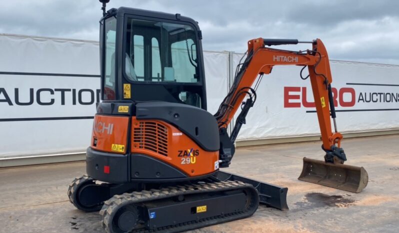 2014 Hitachi ZX29U-3 CLR Mini Excavators For Auction: Dromore, NI – 16th & 17th May 2025 For Auction on 2025-05-17 full