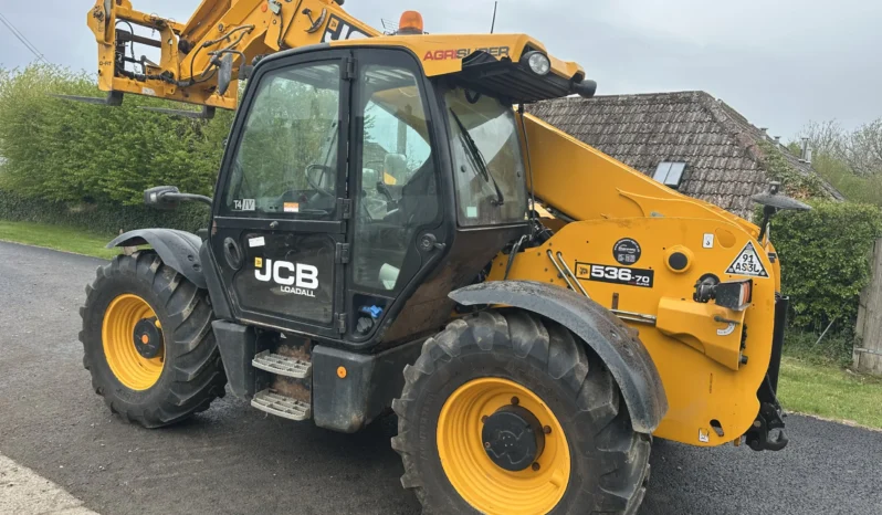 2018 Jcb 536-70 Agri Super Telehandler Year 2018 full