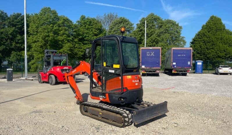 2015 KUBOTA U27-4  For Auction on 2025-05-20 at 08:30 full