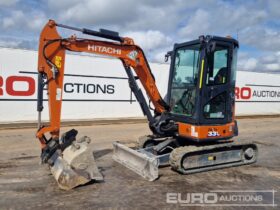 2022 Hitachi ZX33U-6 CLR Mini Excavators For Auction: Dromore, NI – 16th & 17th May 2025 For Auction on 2025-05-17