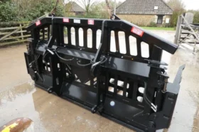 Strimech Paff1201 Folding Bucket Rake New 2021 Jcb Brackets full