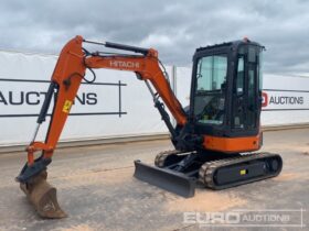 2014 Hitachi ZX29U-3 CLR Mini Excavators For Auction: Dromore, NI – 16th & 17th May 2025 For Auction on 2025-05-17