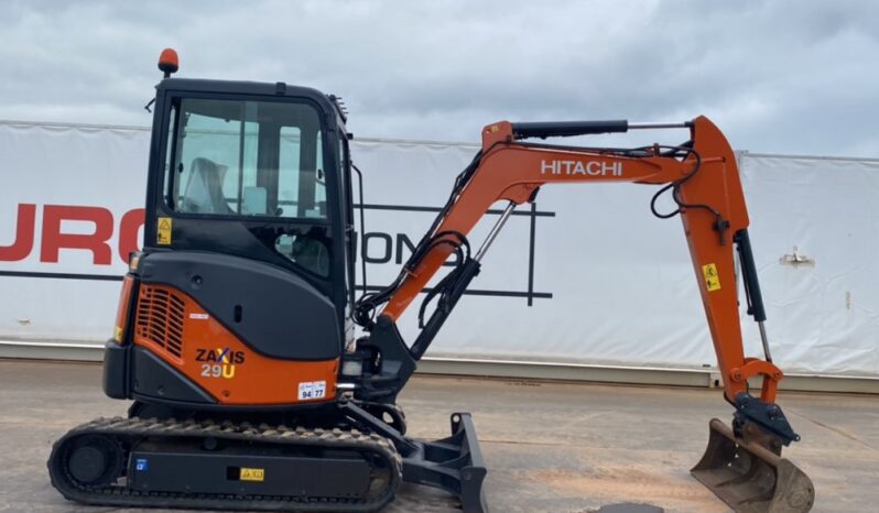 2014 Hitachi ZX29U-3 CLR Mini Excavators For Auction: Dromore, NI – 16th & 17th May 2025 For Auction on 2025-05-17 full