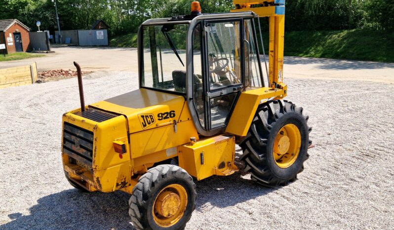 JCB 926 4WD Forklift full
