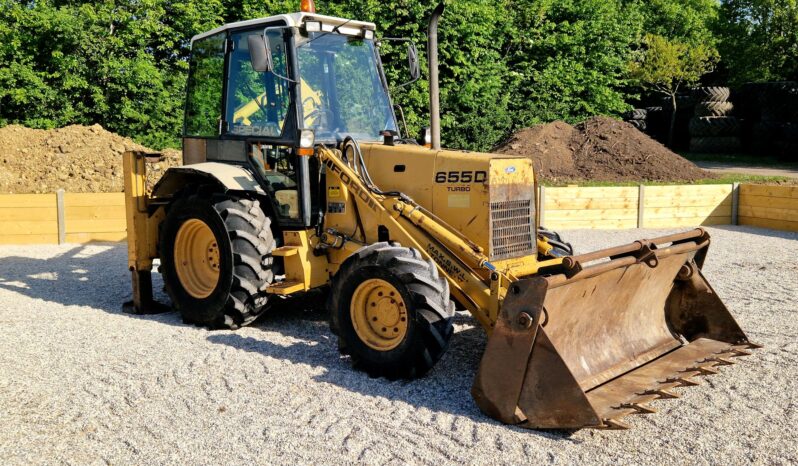 1994 Ford 655D Turbo backhoe loader full