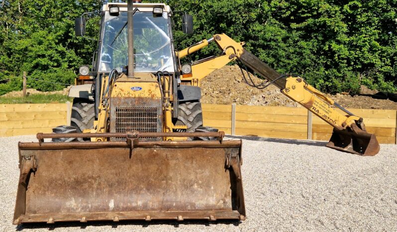 1994 Ford 655D Turbo backhoe loader full