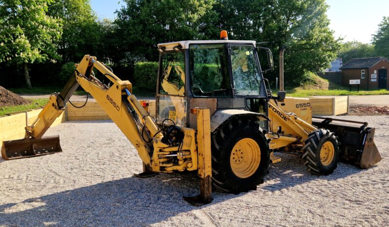 1994 Ford 655D Turbo backhoe loader full