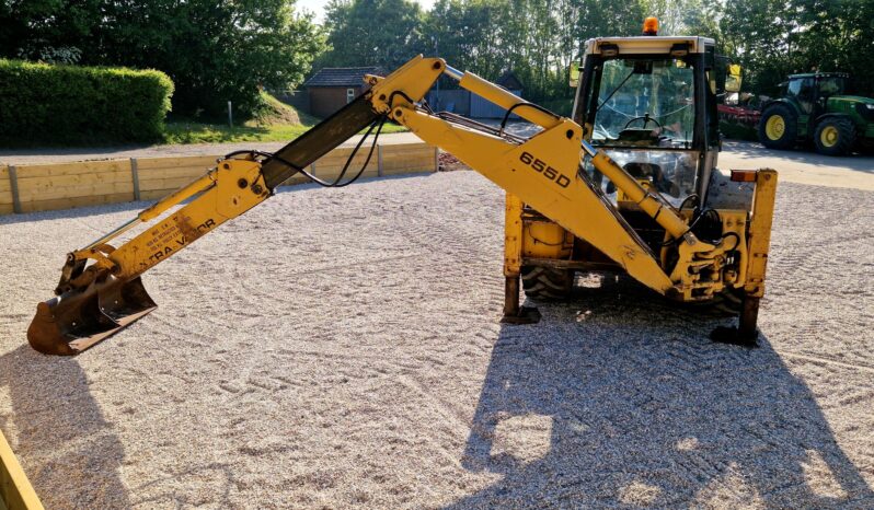 1994 Ford 655D Turbo backhoe loader full