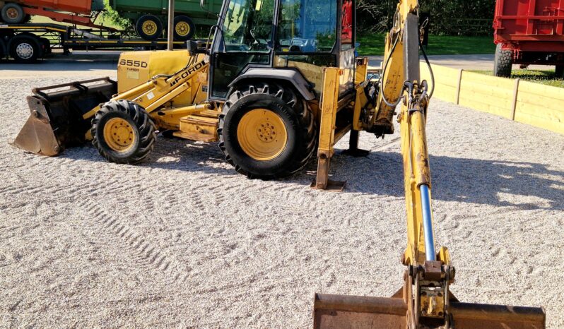 1994 Ford 655D Turbo backhoe loader full