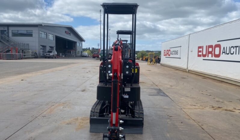 Unused 2024 JPC HT12 Micro Excavators For Auction: Dromore, NI – 16th & 17th May 2025 For Auction on 2025-05-17 full