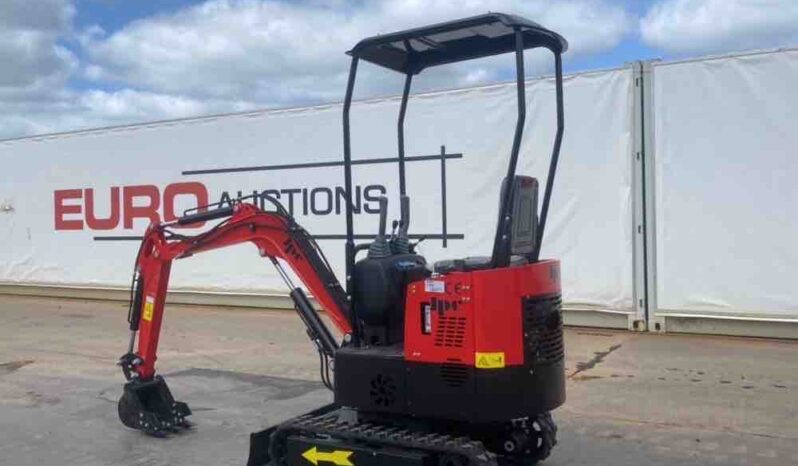 Unused 2024 JPC HT12 Micro Excavators For Auction: Dromore, NI – 16th & 17th May 2025 For Auction on 2025-05-17 full