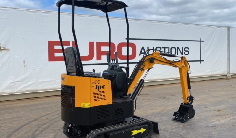 Unused 2024 JPC HT12 Micro Excavators For Auction: Dromore, NI – 16th & 17th May 2025 For Auction on 2025-05-17 full