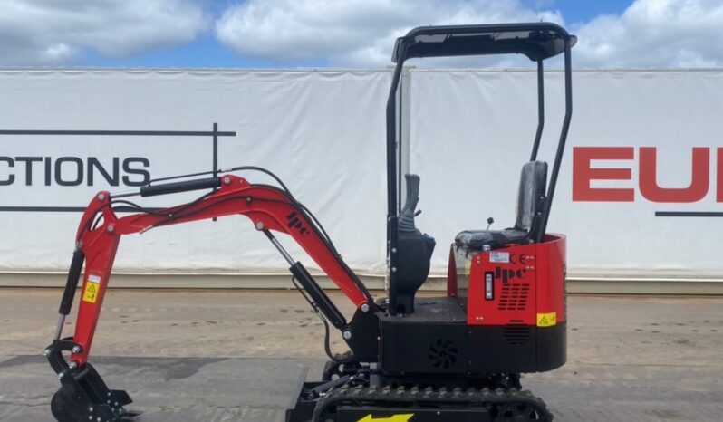 Unused 2024 JPC HT12 Micro Excavators For Auction: Dromore, NI – 16th & 17th May 2025 For Auction on 2025-05-17 full