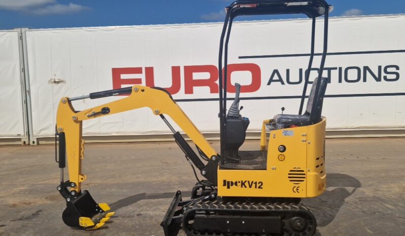 Unused 2025 JPC KV12 Micro Excavators For Auction: Dromore, NI – 16th & 17th May 2025 For Auction on 2025-05-17 full