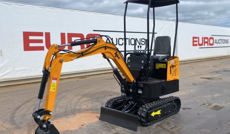 Unused 2024 JPC HT12 Micro Excavators For Auction: Dromore, NI – 16th & 17th May 2025 For Auction on 2025-05-17
