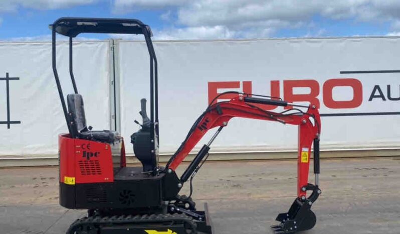 Unused 2024 JPC HT12 Micro Excavators For Auction: Dromore, NI – 16th & 17th May 2025 For Auction on 2025-05-17 full