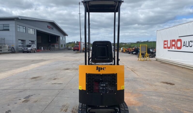 Unused 2024 JPC HT12 Micro Excavators For Auction: Dromore, NI – 16th & 17th May 2025 For Auction on 2025-05-17 full