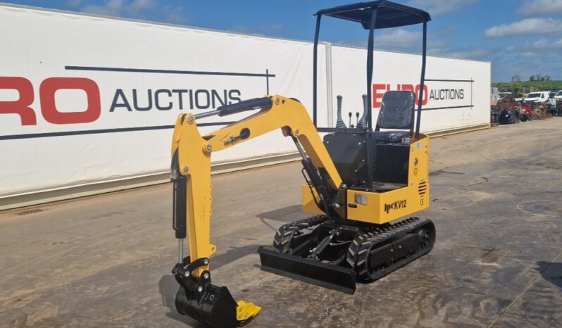 Unused 2025 JPC KV12 Micro Excavators For Auction: Dromore, NI – 16th & 17th May 2025 For Auction on 2025-05-17