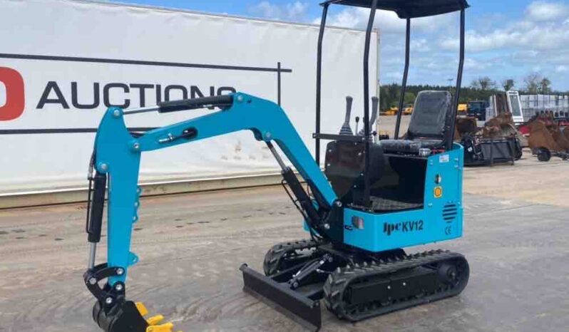 Unused 2025 JPC KV12 Micro Excavators For Auction: Dromore, NI – 16th & 17th May 2025 For Auction on 2025-05-17