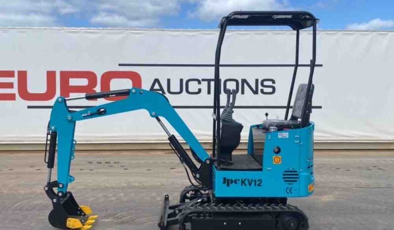 Unused 2025 JPC KV12 Micro Excavators For Auction: Dromore, NI – 16th & 17th May 2025 For Auction on 2025-05-17 full