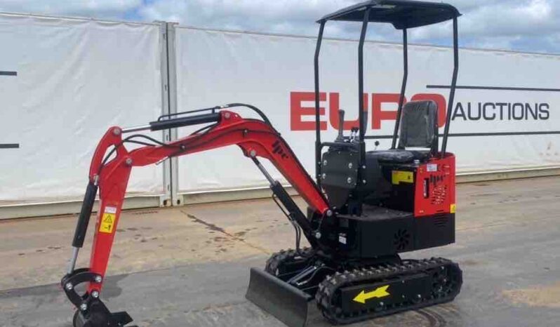 Unused 2024 JPC HT12 Micro Excavators For Auction: Dromore, NI – 16th & 17th May 2025 For Auction on 2025-05-17