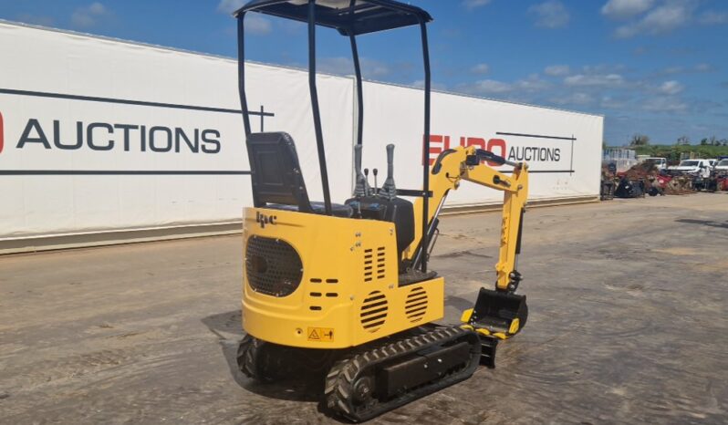 Unused 2025 JPC KV12 Micro Excavators For Auction: Dromore, NI – 16th & 17th May 2025 For Auction on 2025-05-17 full