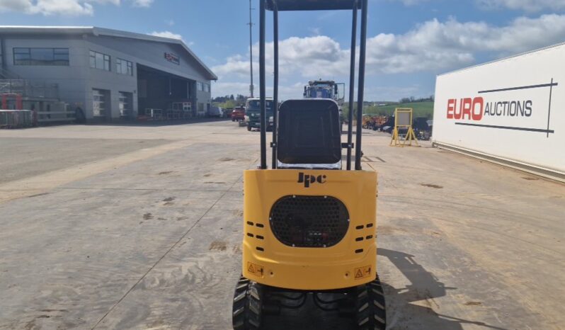 Unused 2025 JPC KV12 Micro Excavators For Auction: Dromore, NI – 16th & 17th May 2025 For Auction on 2025-05-17 full