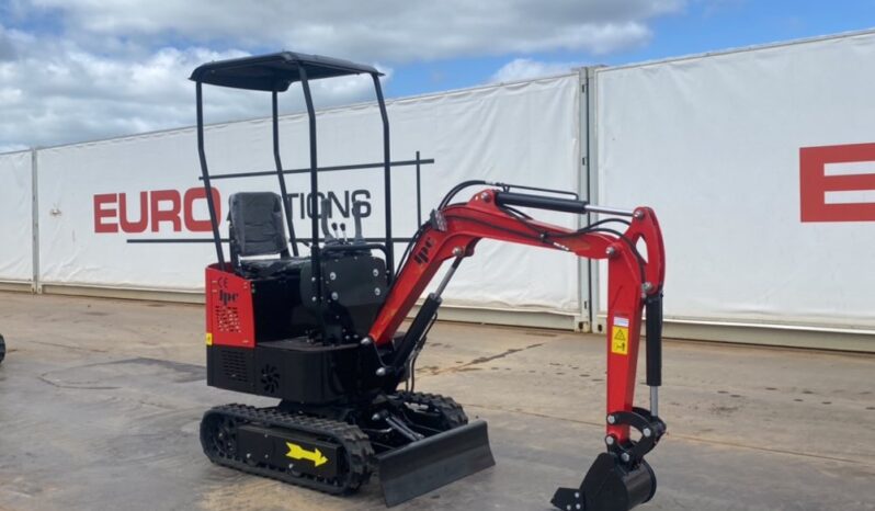 Unused 2024 JPC HT12 Micro Excavators For Auction: Dromore, NI – 16th & 17th May 2025 For Auction on 2025-05-17 full