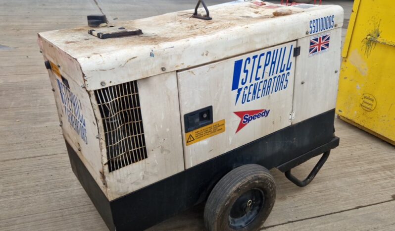 Stephill SSD10000S Generators For Auction: Leeds, UK – 11th, 12th, 13th & 14th June 2025