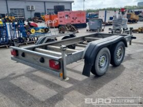 2014 Knott avonride 3.5 Ton Twin Axle Trailer to suit Bowser/Generator Plant Trailers For Auction: Leeds, UK – 11th, 12th, 13th & 14th June 2025 full
