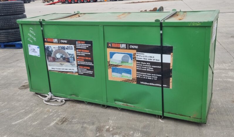 Unused Hardlife 40′ x 40′ x 14.7′ Single Trussed Container Shelter Modular Buildings For Auction: Leeds, UK – 11th, 12th, 13th & 14th June 2025 full