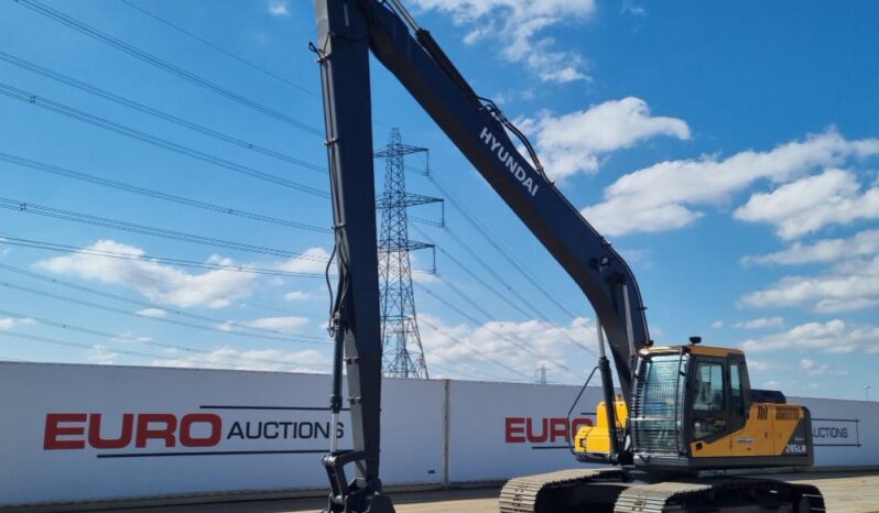 Unused Hyundai R245LR 20 Ton+ Excavators For Auction: Leeds, UK – 11th, 12th, 13th & 14th June 2025