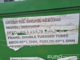 Unused Hardlife 32′ x 20′ x 16′ Double Trussed Storage Tent Modular Buildings For Auction: Leeds, UK – 11th, 12th, 13th & 14th June 2025 full
