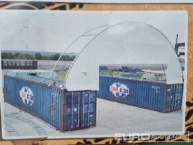 Unused Hardlife 40′ x 40′ x 14.7′ Single Trussed Container Shelter Modular Buildings For Auction: Leeds, UK – 11th, 12th, 13th & 14th June 2025 full