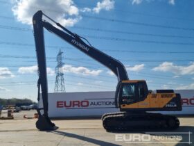 Unused Hyundai R245LR 20 Ton+ Excavators For Auction: Leeds, UK – 11th, 12th, 13th & 14th June 2025 full